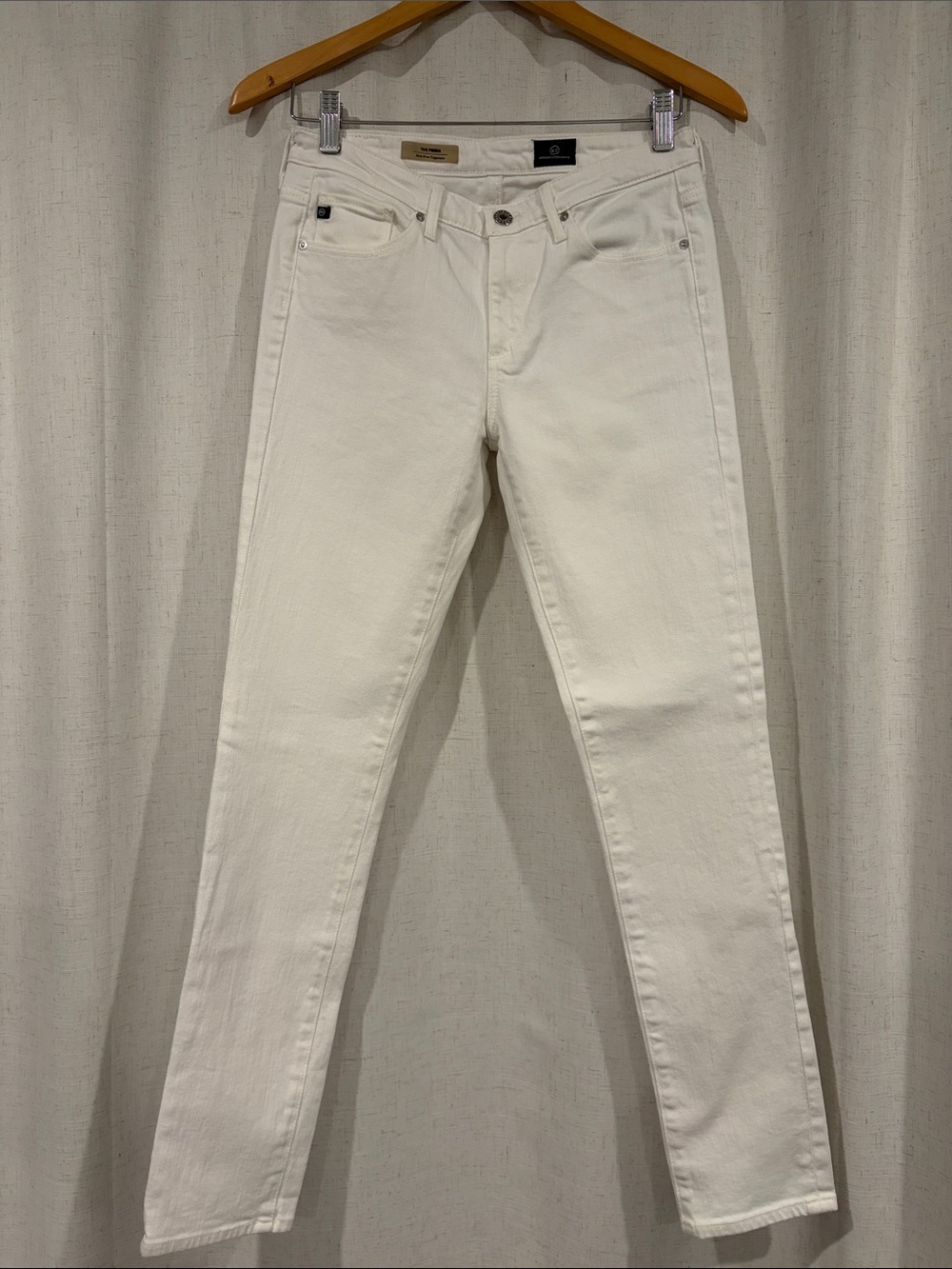 AG Adriano Goldschmied White Skinny Jeans